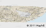 Classic Style Panoramic Map of Alfredo Chaves