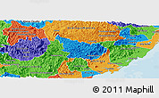 Political Panoramic Map of Alfredo Chaves