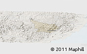 Shaded Relief Panoramic Map of Alfredo Chaves, lighten