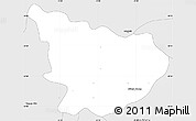 Silver Style Simple Map of Alfredo Chaves