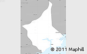 Gray Simple Map of Anchieta