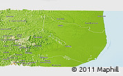 Physical Panoramic Map of Linhares