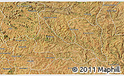 Satellite 3D Map of Abadiania