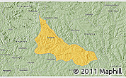 Savanna Style 3D Map of Abadiania