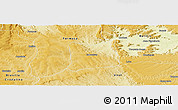 Physical Panoramic Map of Cabeceiras