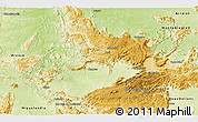 Physical Panoramic Map of Cavalcante