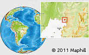 Physical Location Map of Cirinopolis, highlighted parent region