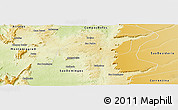 Physical Panoramic Map of Cirinopolis