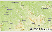 Physical 3D Map of Diorama