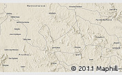 Shaded Relief 3D Map of Diorama
