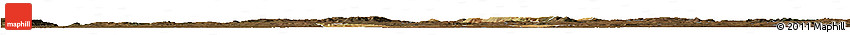 Satellite Horizon Map of Diorama, darken
