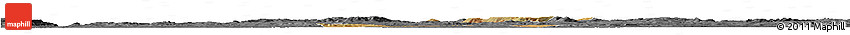 Satellite Horizon Map of Diorama, darken, desaturated
