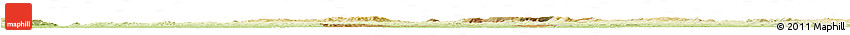Satellite Horizon Map of Diorama, physical outside