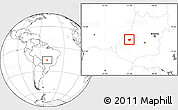 Blank Location Map of Diorama