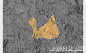 Satellite Map of Diorama, darken, desaturated