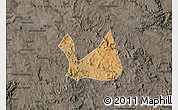Satellite Map of Diorama, darken, semi-desaturated