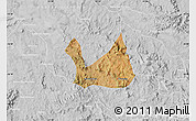 Satellite Map of Diorama, lighten, desaturated