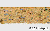 Satellite Panoramic Map of Diorama