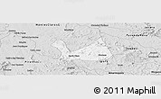 Silver Style Panoramic Map of Diorama