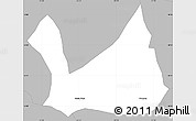 Gray Simple Map of Diorama