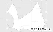Silver Style Simple Map of Diorama