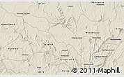 Shaded Relief 3D Map of Fazenda Nova