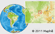 Physical Location Map of Fazenda Nova
