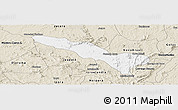 Classic Style Panoramic Map of Fazenda Nova