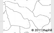 Blank Simple Map of Fazenda Nova, no labels