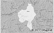 Gray 3D Map of Itaberai