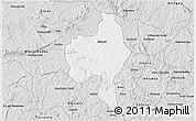 Silver Style 3D Map of Itaberai
