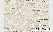 Shaded Relief Map of Itaberai