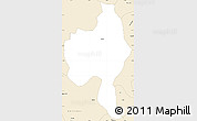 Classic Style Simple Map of Itaberai