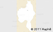 Classic Style Simple Map of Itaberai, single color outside