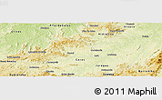 Physical Panoramic Map of Itapaci