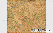 Satellite 3D Map of Jatai