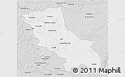 Silver Style 3D Map of Jatai