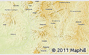 Physical 3D Map of Mairipotaba