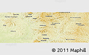 Physical Panoramic Map of Mairipotaba