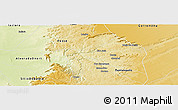Physical Panoramic Map of Mambai