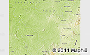 Physical Map of Mara Rosa