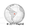 Outline Map of Mara Rosa