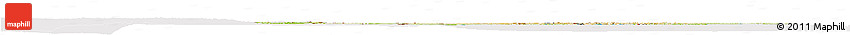 Physical Horizon Map of Brazil, cropped outside