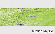 Physical Panoramic Map of Maranhao/piaui