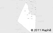Silver Style Simple Map of Chapadinha