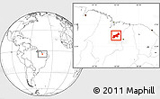 Blank Location Map of Codo