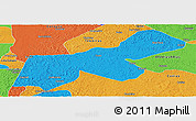 Political Panoramic Map of Codo
