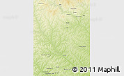 Physical 3D Map of A. Clara