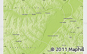 Physical Map of Bataguassu