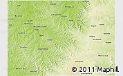 Physical 3D Map of Guia Lopes de La
